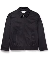 Lardini - Cashmere And Wool-Blend Felt Blouson Jacket - Lyst