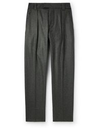 Loro Piana - Reinga Straight-leg Wish® Wool And Cashmere-blend Trousers - Lyst