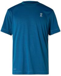 On Shoes - Train-T Logo-Print Drytec T-Shirt - Lyst