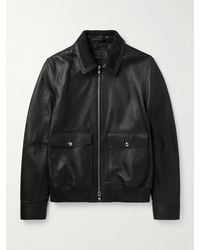 MR P. - Leather Blouson Jacket - Lyst