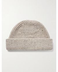 NN07 - Sailor 6697 Ribbed Wool-Blend Beanie - Lyst