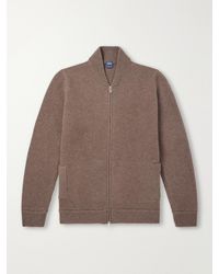 Fedeli - Berkley Wool And Cashmere-Blend Zip-Up Sweater - Lyst