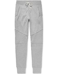 John Elliott - Escobar Slim-fit Tapered Loopback Cotton-blend Jersey Sweatpants - Lyst