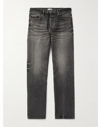 Fear Of God - Straight-Leg Logo-Appliquéd Jeans - Lyst