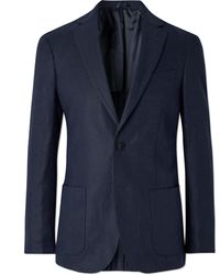 MR P. - Unstructured Linen Suit Jacket - Lyst