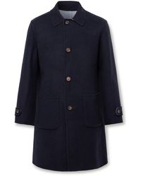 Eleventy - Reversible Wool-Felt Coat - Lyst