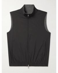 Loro Piana - Reversible Storm System Shell And Super Wish Virgin Wool Gilet - Lyst