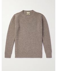 De Bonne Facture - Wool Sweater - Lyst