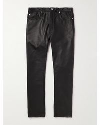 GALLERY DEPT. - Straight-leg Leather Trousers - Lyst