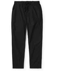 Orslow - New Yorker Tapered Cotton Drawstring Trousers - Lyst
