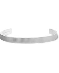 Le Gramme - Le 23 Guilloché Polished Sterling Silver Cuff - Lyst