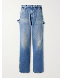CHERRY LA - Paint-Splattered Distressed Straight-Leg Jeans - Lyst