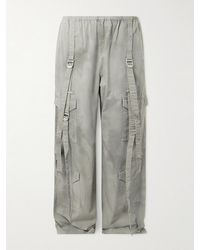 Acne Studios - Probero Wide-Leg Organic Cotton-Twill Cargo Trousers - Lyst