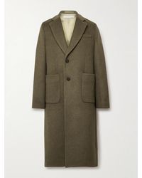 Our Legacy - Robe Melton Wool-Blend Overcoat - Lyst