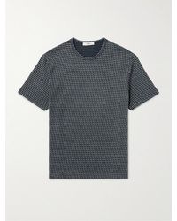 MR P. - T-Shirt aus Baumwolle mit Stickereien - Lyst