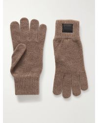 Paul Smith - Cashmere And Merino Wool-blend Gloves - Lyst