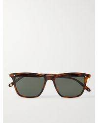 Garrett Leight - Hayes Sun Square-frame Tortoiseshell Sunglasses - Lyst