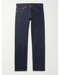 RRL - Straight-Leg Selvedge Denim Jeans - Lyst