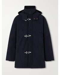 A Kind Of Guise - Isaba Padded Cotton, Wool And Mohair-Trimmed Canvas Parka - Lyst