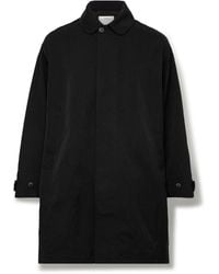 Visvim - Balmat Wool And Linen-Blend Twill Coat - Lyst