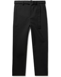Sacai - Carhartt Wip Straight-leg Belted Woven Trousers - Lyst