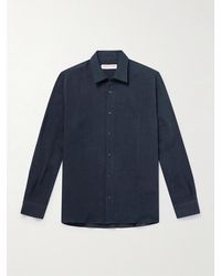 Orlebar Brown - Justin Linen Shirt - Lyst