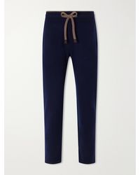 Fedeli - Davis Tapered Cashmere Drawstring Sweatpants - Lyst