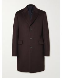 Paul Smith - Epsom Wool And Cashmere-blend Felt Overcoat - Lyst