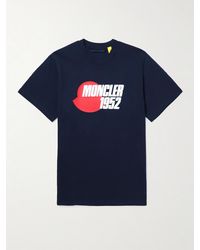 Moncler Genius Moncler 1952 X Awake - Logo T-shirt in Black for