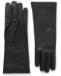 Saint Laurent - Leather Gloves - Lyst