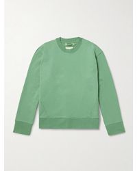 Folk - Anniversary Cotton-jersey Sweatshirt - Lyst