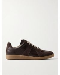 Maison Margiela Black And Brown Replica Sneakers for Men Lyst Canada