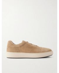 Officine Creative - Slouch 001 Suede Sneakers - Lyst