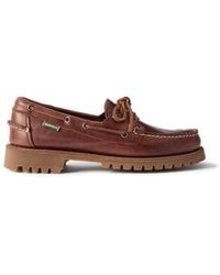 Sebago - Ranger Waxed-Leather Boat Shoes - Lyst