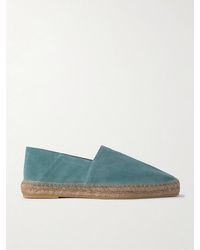 Tom Ford - Barnes Collapsible-Heel Suede Espadrilles - Lyst