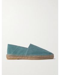 Tom Ford - Barnes Collapsible-heel Suede Espadrilles - Lyst
