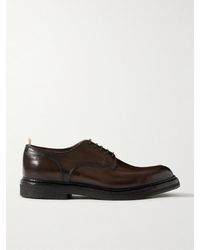 Officine Creative - Aston Crepe 003 Derby-Schuhe aus Leder mit Airbrush-Effekt - Lyst