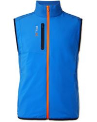 rlx stretch terry golf jacket