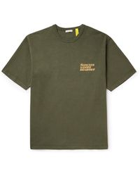 Moncler Genius - Salehe Bembury Logo-print Cotton-jersey T-shirt - Lyst
