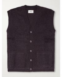 NN07 - 60064 Wool-Terry Fleece Gilet - Lyst
