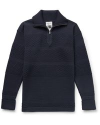 S.N.S. Herning - Fisherman Virgin Wool Half-Zip Sweater - Lyst