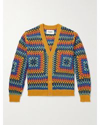 Corridor NYC - Sunburst Crocheted Cotton Cardigan - Lyst