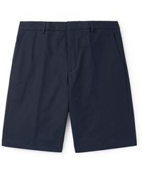 Loro Piana - Jarno Straight-leg Stretch-cotton Bermuda Shorts - Lyst