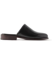 Lemaire - Leather Mules - Lyst