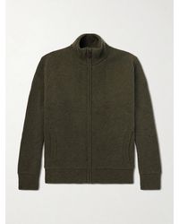 James Purdey & Sons - Orkney Ribbed-Knit Wool Zip-Up Cardigan - Lyst