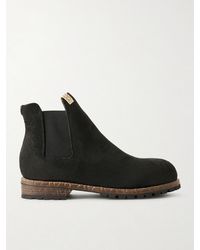 Visvim - Gornergrat Mid-Folk Suede Chelsea Boots - Lyst
