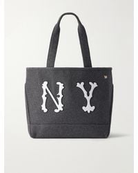 Aimé Leon Dore - Ny Highlanders Logo-Appliquéd Canvas Tote - Lyst
