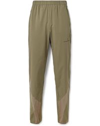 On Shoes - Post Archive Facti Tapered Mesh-trimmed Stretch-shell Trousers - Lyst