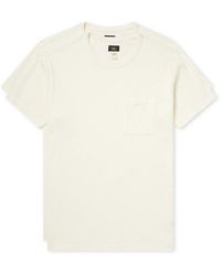 RRL - Two-pack Garment-dyed Cotton-jersey T-shirts - Lyst