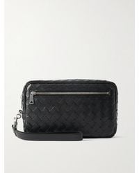 Bottega Veneta - Intrecciato Leather Pouch - Lyst